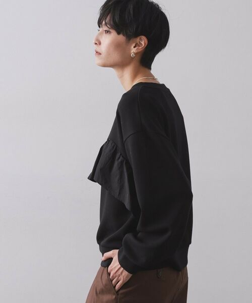 OPAQUE.CLIP / オペーク ドット クリップ カットソー | フリルドッキングトップス【洗濯機OK】 | 詳細1