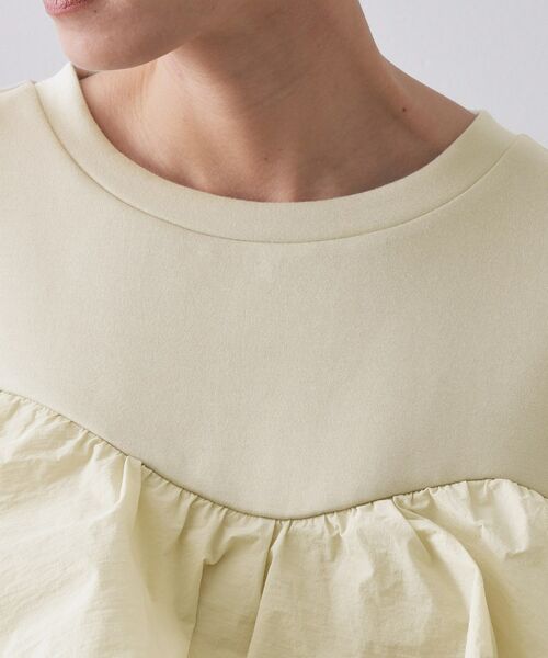 OPAQUE.CLIP / オペーク ドット クリップ カットソー | フリルドッキングトップス【洗濯機OK】 | 詳細16