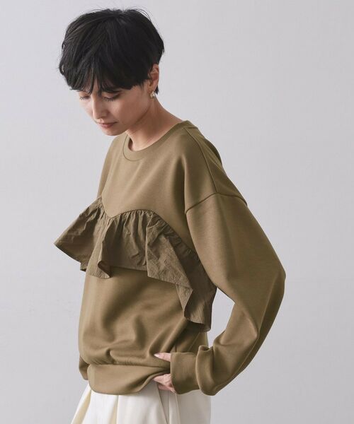 OPAQUE.CLIP / オペーク ドット クリップ カットソー | フリルドッキングトップス【洗濯機OK】 | 詳細5