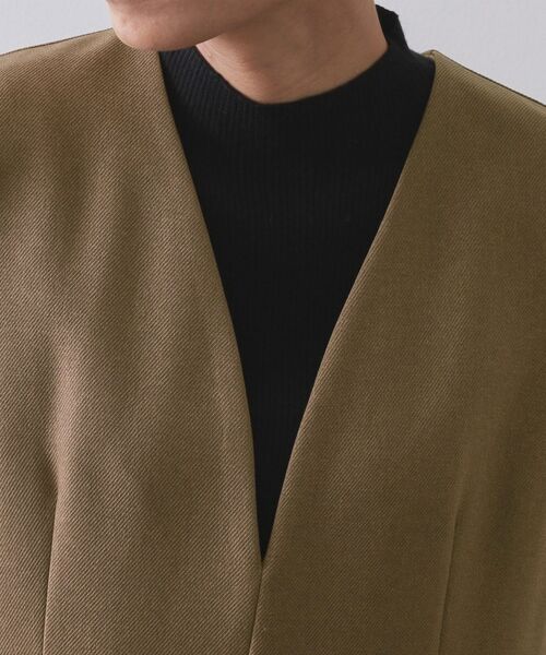 OPAQUE.CLIP / オペーク ドット クリップ ロング・マキシ丈ワンピース | ペプラムデザインジャンドレ【洗濯機OK】 | 詳細12