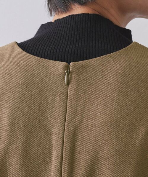 OPAQUE.CLIP / オペーク ドット クリップ ロング・マキシ丈ワンピース | ペプラムデザインジャンドレ【洗濯機OK】 | 詳細13