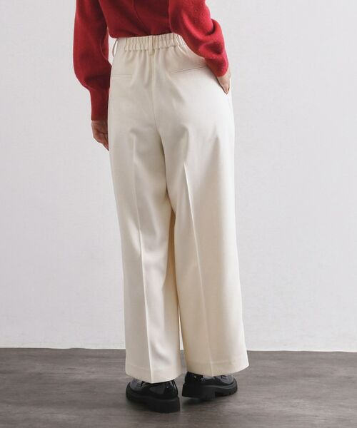 OPAQUE.CLIP / オペーク ドット クリップ パンツ | カルゼタックワイドパンツ【洗濯機OK】 | 詳細1