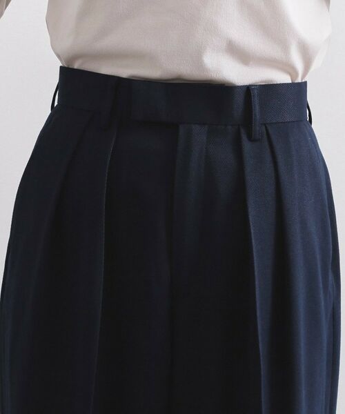 OPAQUE.CLIP / オペーク ドット クリップ パンツ | カルゼタックワイドパンツ【洗濯機OK】 | 詳細12