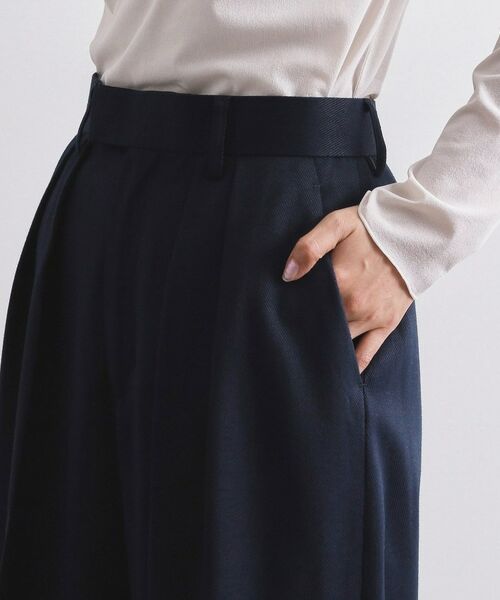 OPAQUE.CLIP / オペーク ドット クリップ パンツ | カルゼタックワイドパンツ【洗濯機OK】 | 詳細13