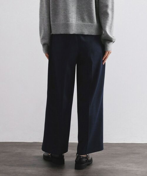 OPAQUE.CLIP / オペーク ドット クリップ パンツ | カルゼタックワイドパンツ【洗濯機OK】 | 詳細5