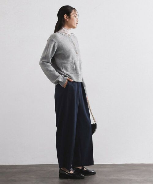 OPAQUE.CLIP / オペーク ドット クリップ パンツ | カルゼタックワイドパンツ【洗濯機OK】 | 詳細7