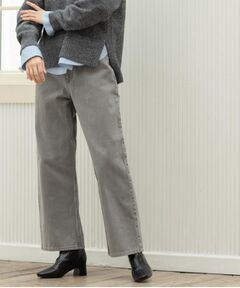 OPAQUE.CLIP / オペーク ドット クリップ パンツ | ヴィンテージカラーワイドストレートパンツ【洗濯機OK】