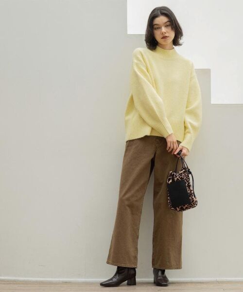 OPAQUE.CLIP / オペーク ドット クリップ パンツ | ヴィンテージカラーワイドストレートパンツ【洗濯機OK】 | 詳細11