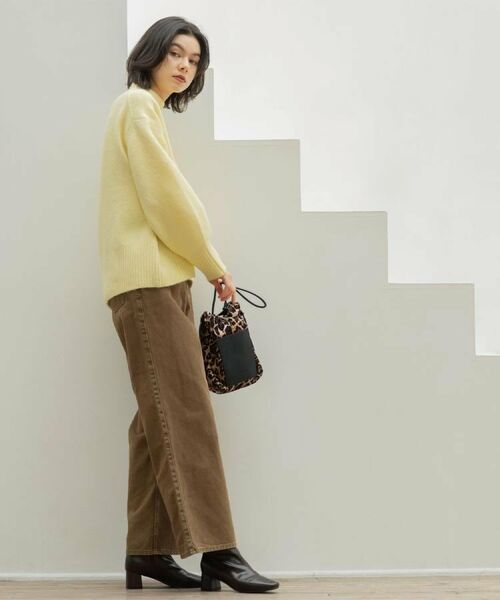 OPAQUE.CLIP / オペーク ドット クリップ パンツ | ヴィンテージカラーワイドストレートパンツ【洗濯機OK】 | 詳細12