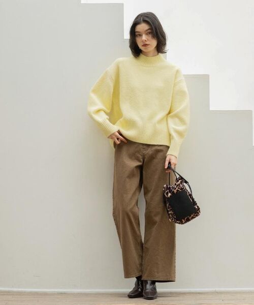 OPAQUE.CLIP / オペーク ドット クリップ パンツ | ヴィンテージカラーワイドストレートパンツ【洗濯機OK】 | 詳細13