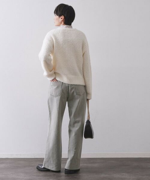 OPAQUE.CLIP / オペーク ドット クリップ パンツ | ヴィンテージカラーワイドストレートパンツ【洗濯機OK】 | 詳細16