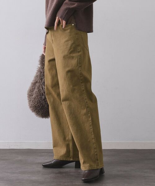 OPAQUE.CLIP / オペーク ドット クリップ パンツ | ヴィンテージカラーワイドストレートパンツ【洗濯機OK】 | 詳細19