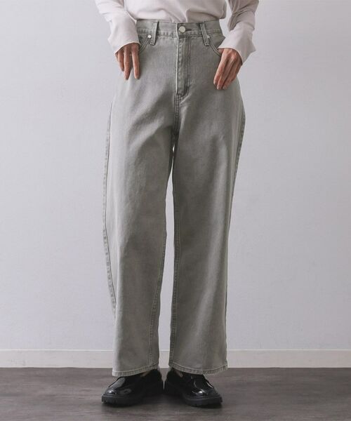 OPAQUE.CLIP / オペーク ドット クリップ パンツ | ヴィンテージカラーワイドストレートパンツ【洗濯機OK】 | 詳細23