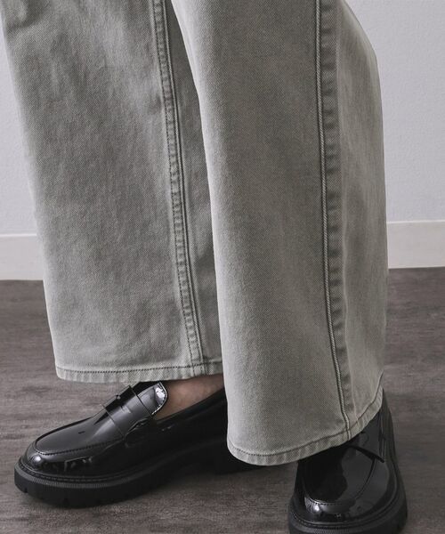 OPAQUE.CLIP / オペーク ドット クリップ パンツ | ヴィンテージカラーワイドストレートパンツ【洗濯機OK】 | 詳細29