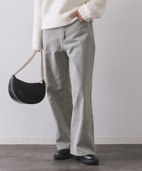 OPAQUE.CLIP / オペーク ドット クリップ パンツ | ヴィンテージカラーワイドストレートパンツ【洗濯機OK】 | 詳細30