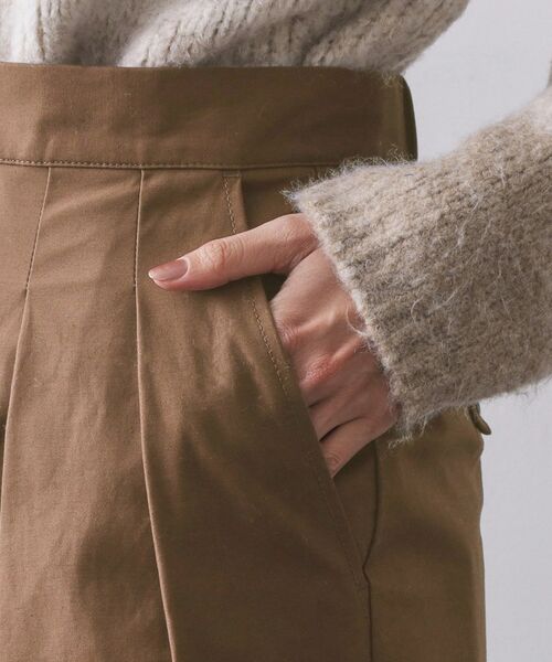 OPAQUE.CLIP / オペーク ドット クリップ ロング・マキシ丈スカート | ストレッチタックナロースカート【洗濯機OK】 | 詳細13