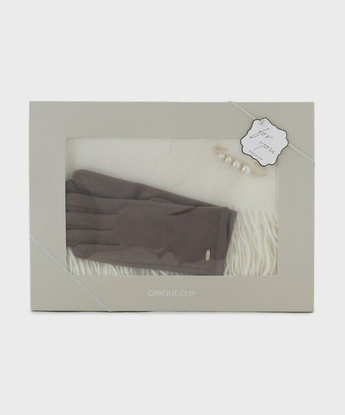 OPAQUE.CLIP / オペーク ドット クリップ その他小物 | ホリデーギフトセットBOX(オフホワイト(003))