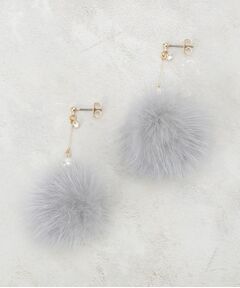 OPAQUE.CLIP / オペーク ドット クリップ ピアス・イヤリング | ミンクファーピアス