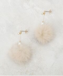 OPAQUE.CLIP / オペーク ドット クリップ ピアス・イヤリング | ミンクファーピアス