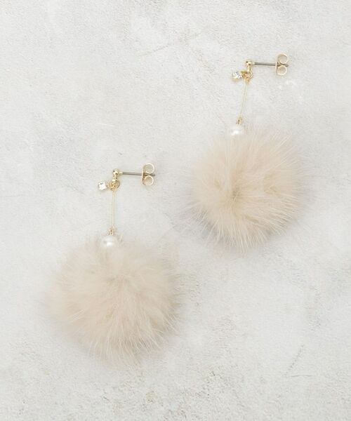 OPAQUE.CLIP / オペーク ドット クリップ ピアス・イヤリング | ミンクファーピアス | 詳細1