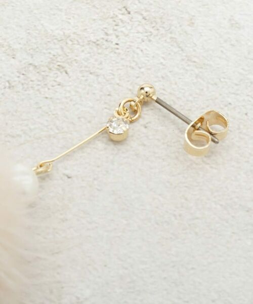 OPAQUE.CLIP / オペーク ドット クリップ ピアス・イヤリング | ミンクファーピアス | 詳細3