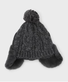 OPAQUE.CLIP / オペーク ドット クリップ ニットキャップ | ファー耳当てケーブルワッチ