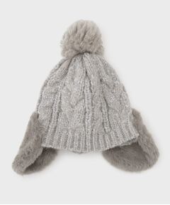 OPAQUE.CLIP / オペーク ドット クリップ ニットキャップ | ファー耳当てケーブルワッチ