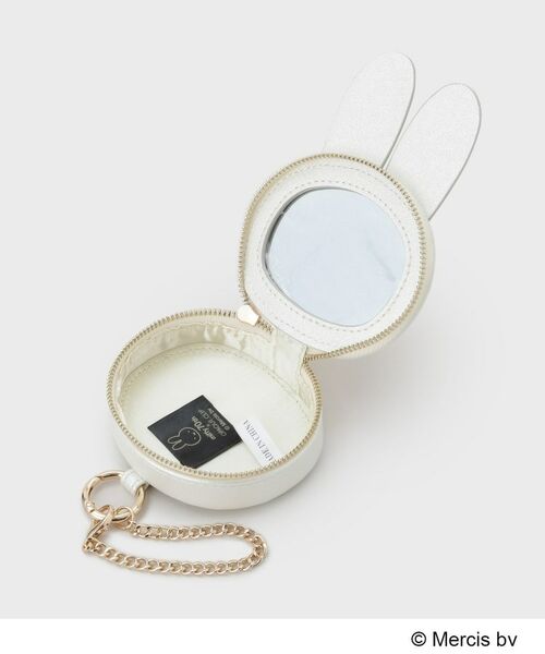 OPAQUE.CLIP / オペーク ドット クリップ キーホルダー・ストラップ | 【コラボ】miffy ｘ OPAQUE.CLIP ミラー付き合皮フェイス型チャーム | 詳細4