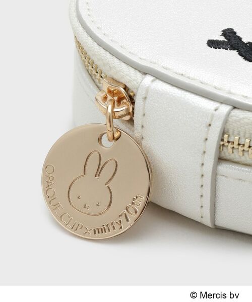 OPAQUE.CLIP / オペーク ドット クリップ キーホルダー・ストラップ | 【コラボ】miffy ｘ OPAQUE.CLIP ミラー付き合皮フェイス型チャーム | 詳細6