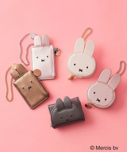 OPAQUE.CLIP / オペーク ドット クリップ キーホルダー・ストラップ | 【コラボ】miffy ｘ OPAQUE.CLIP ミラー付き合皮フェイス型チャーム | 詳細8