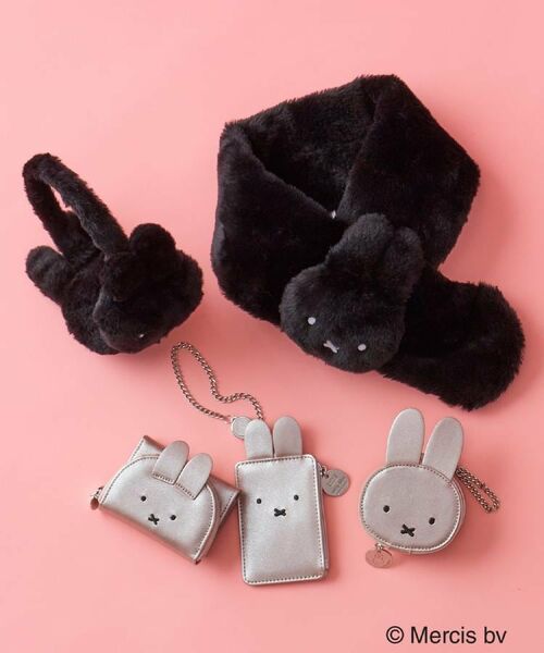 OPAQUE.CLIP / オペーク ドット クリップ キーホルダー・ストラップ | 【コラボ】miffy ｘ OPAQUE.CLIP ミラー付き合皮フェイス型チャーム | 詳細9