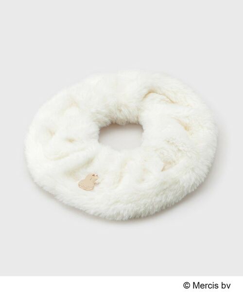 OPAQUE. CLIP/オペーク ドット クリップ 【コラボ】miffy x OPAQUE. CLIP オリジナルチャーム付きシュシュ オフホワイト(003) 00 OPAQUE. CLIP/オペーク ドット クリップ 【コラボ】miffy x OPAQUE. CLIP オリジナルチャーム付きシュシュ オフホワイト(003) 00