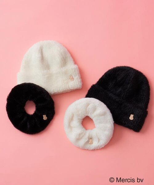 OPAQUE.CLIP / オペーク ドット クリップ ニットキャップ | 【コラボ】miffy ｘ OPAQUE.CLIP オリジナルチャーム付きニット帽 | 詳細5