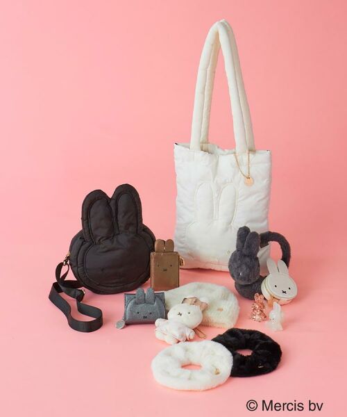 OPAQUE.CLIP / オペーク ドット クリップ トートバッグ | 【コラボ】miffy ｘ OPAQUE.CLIP A4サイズ対応 軽量パフィートートバッグ | 詳細13