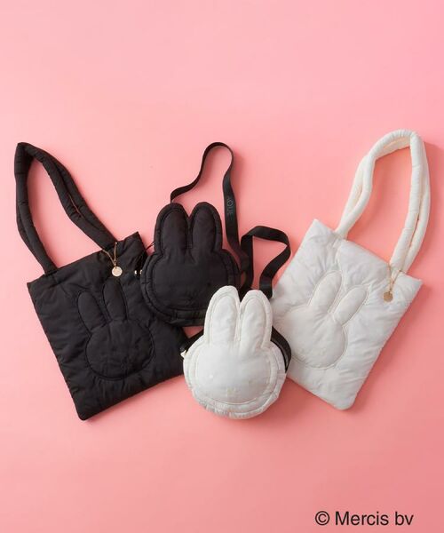 OPAQUE.CLIP / オペーク ドット クリップ ショルダーバッグ | 【コラボ】miffy ｘ OPAQUE.CLIP フェイス型軽量パフィーショルダーバッグ | 詳細14