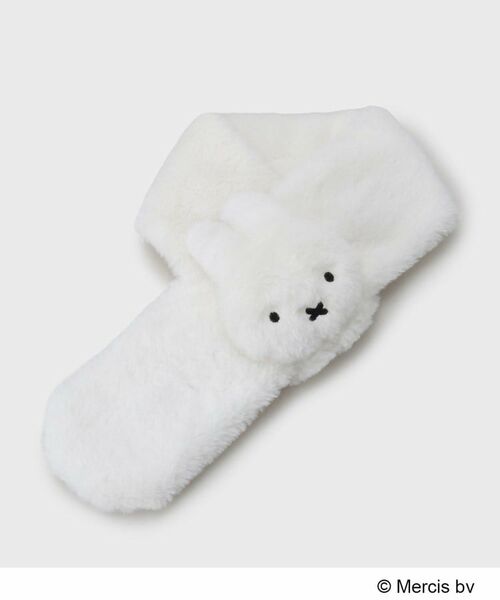 OPAQUE.CLIP / オペーク ドット クリップ マフラー・ショール・スヌード・ストール | 【コラボ】miffy ｘ OPAQUE.CLIP フェイクファーティペット | 詳細1