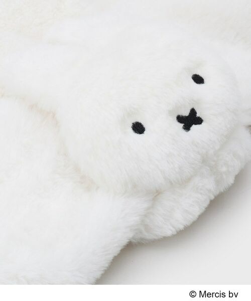 OPAQUE.CLIP / オペーク ドット クリップ マフラー・ショール・スヌード・ストール | 【コラボ】miffy ｘ OPAQUE.CLIP フェイクファーティペット | 詳細3