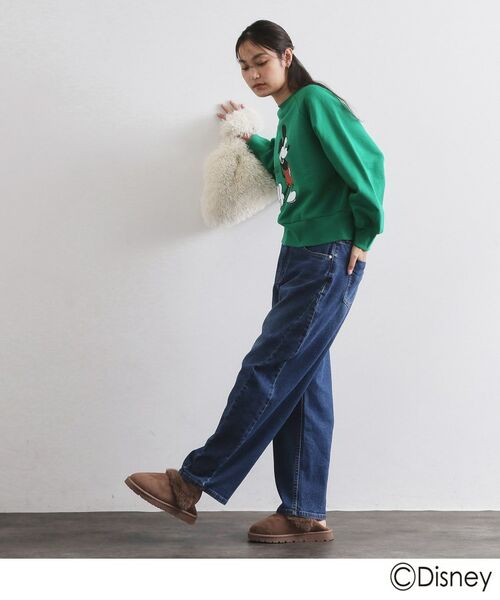 OPAQUE.CLIP / オペーク ドット クリップ スウェット | 《Mickey Mouse》プリントアソートスウェット【洗濯機OK】 | 詳細11