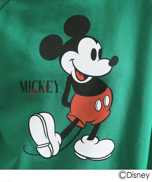 OPAQUE.CLIP / オペーク ドット クリップ スウェット | 《Mickey Mouse》プリントアソートスウェット【洗濯機OK】 | 詳細12
