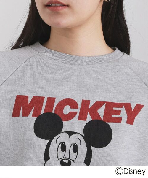 OPAQUE.CLIP / オペーク ドット クリップ スウェット | 《Mickey Mouse》プリントアソートスウェット【洗濯機OK】 | 詳細16