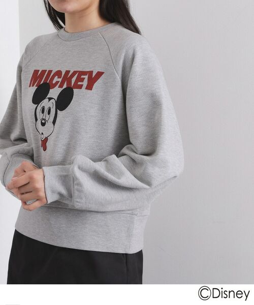OPAQUE.CLIP / オペーク ドット クリップ スウェット | 《Mickey Mouse》プリントアソートスウェット【洗濯機OK】 | 詳細17