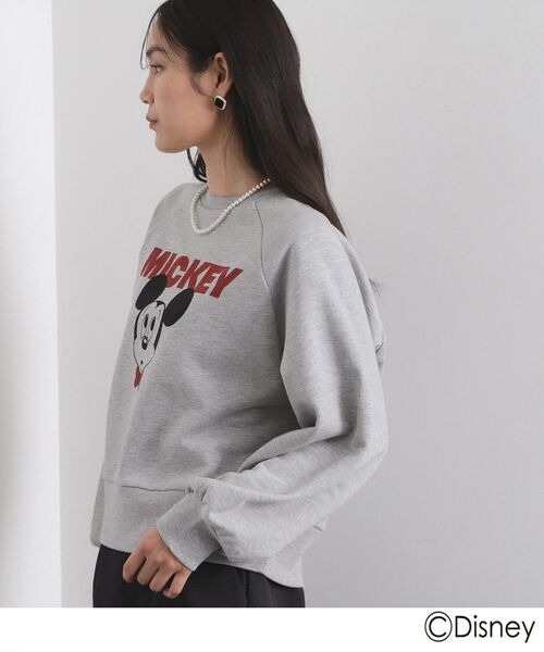OPAQUE.CLIP / オペーク ドット クリップ スウェット | 《Mickey Mouse》プリントアソートスウェット【洗濯機OK】 | 詳細5