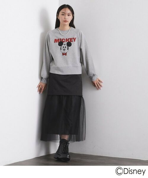 OPAQUE.CLIP / オペーク ドット クリップ スウェット | 《Mickey Mouse》プリントアソートスウェット【洗濯機OK】 | 詳細6