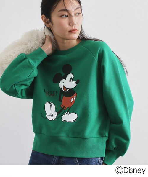OPAQUE.CLIP / オペーク ドット クリップ スウェット | 《Mickey Mouse》プリントアソートスウェット【洗濯機OK】 | 詳細9