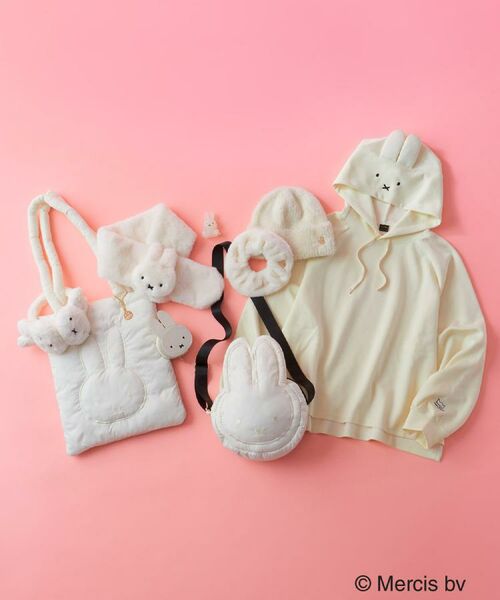 OPAQUE.CLIP / オペーク ドット クリップ パーカー | 【コラボ】miffy ｘ OPAQUE.CLIP ポイント刺しゅう入りフーディー | 詳細8