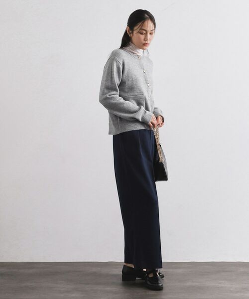 OPAQUE.CLIP / オペーク ドット クリップ カーディガン・ボレロ | 金ボタンラメニットカーディガン【洗濯機OK】 | 詳細28