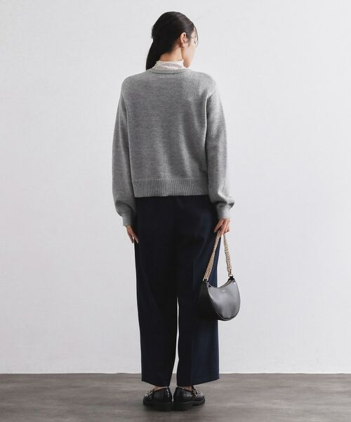 OPAQUE.CLIP / オペーク ドット クリップ カーディガン・ボレロ | 金ボタンラメニットカーディガン【洗濯機OK】 | 詳細29