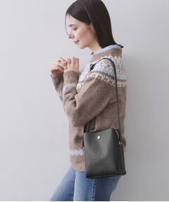 OPAQUE.CLIP / オペーク ドット クリップ ショルダーバッグ | シュリンク合皮3層ミニショルダーバッグ【軽量／長さ調整可能】