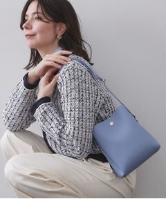 OPAQUE.CLIP / オペーク ドット クリップ ショルダーバッグ | シュリンク合皮3層ミニショルダーバッグ【軽量／長さ調整可能】