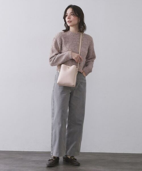 OPAQUE.CLIP / オペーク ドット クリップ ショルダーバッグ | シュリンク合皮3層ミニショルダーバッグ【軽量／長さ調整可能】 | 詳細10